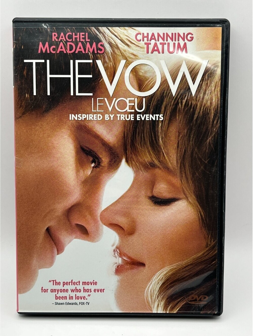 The Vow DVD Widescreen Rachel McAdams Drama Michael Sucsy